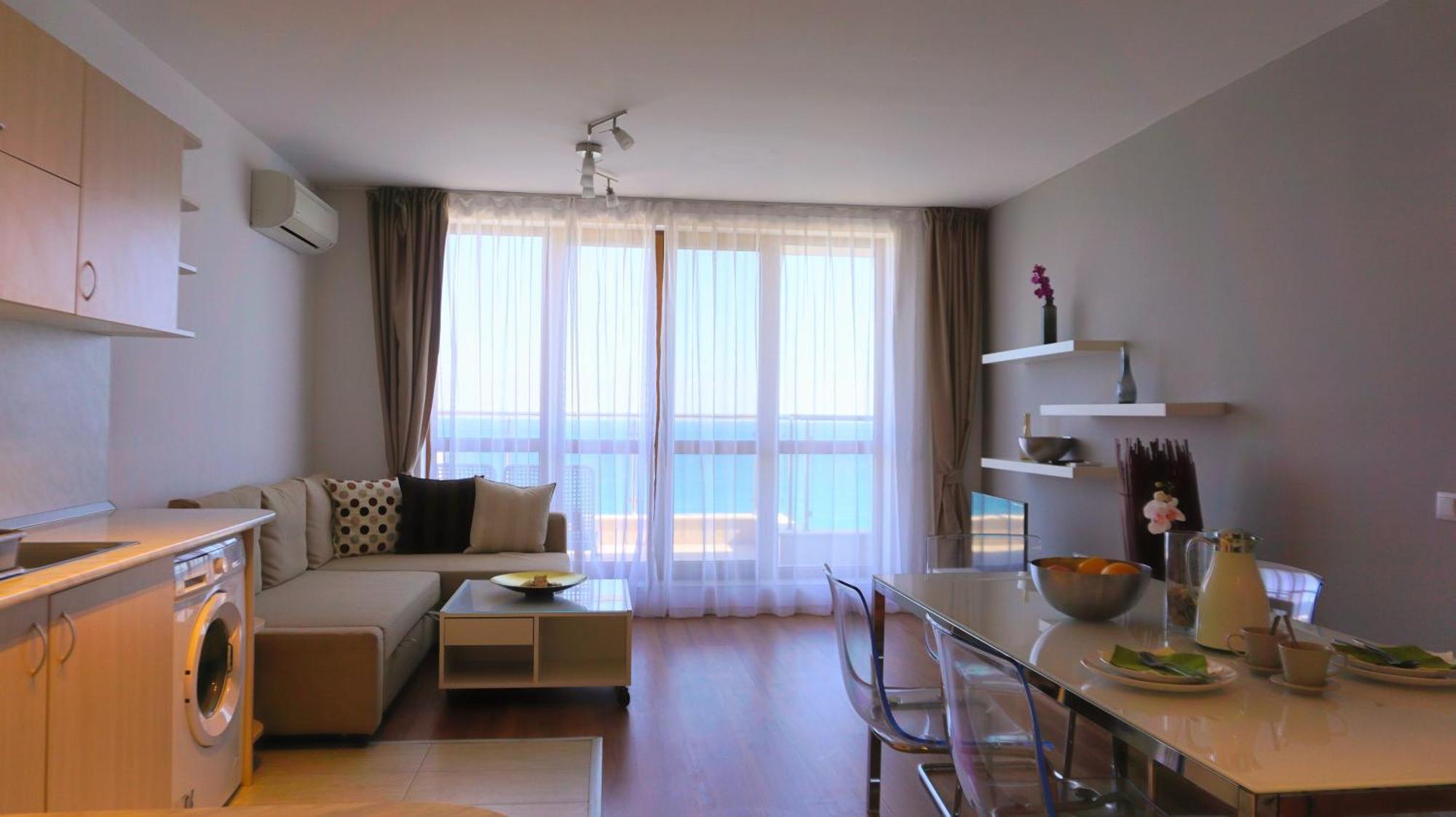 Апартаменти Бяла Клиф на плажа - Apartments Byala Cliff First Line Екстер'єр фото